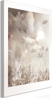 Produktbild von Vlies Leinwandbild - Flare (1 Part) Vertical 20x30 cm Blätter b-C-0328-b-a