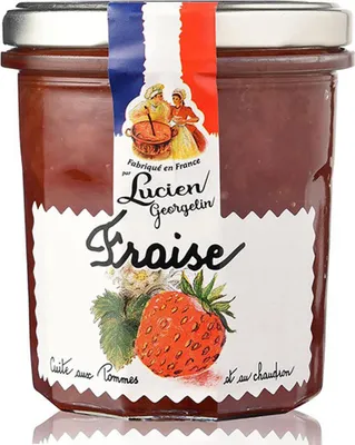 Produktbild von Lucien Georgelin Erdbeerkonfitüre – Traditioneller Fruchtgenuss aus Frankreich 320g