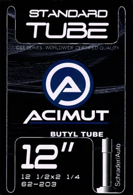 Produktbild von Acimut Schlauch Fahrradschlauch 12 Zoll AV Autoventil 47/62-203 Schrader