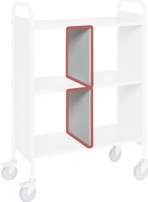 Produktbild von Kongamek Regalteiler 300x9x740mm als Zubehör für Archivwagen