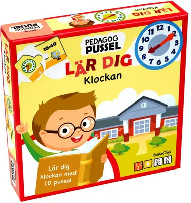 Image de Puzzle Pédagogue Barbo Apprendre l'horloge (SE)