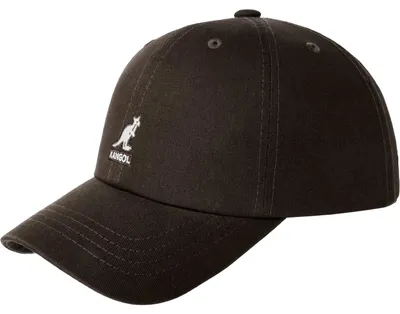 Kangol Baumwolle Baseball-Cap mit verstellbarem Lederverschluss in braun