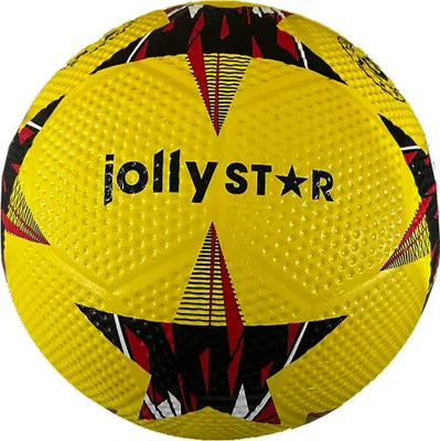 Produktbild von JollyStar Fußball Streetball Größe 5 Street Pro 420g Gummiball Gelb