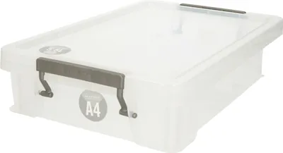 Produktbild von Whitefurze Allstore Aufbewahrungsbox - 5.5L - Kunststoff - 39x25x9 cm