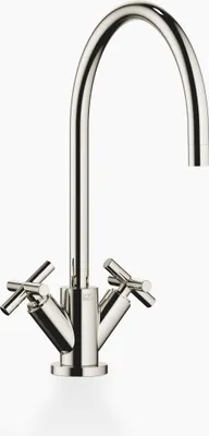 Immagine prodotto di Dornbracht TARA Mitigeur monotrou, bec pivotant à 360°, saillie 235mm, 22815892-08, 22815892-08