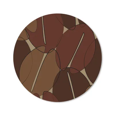 Produktbild von MuchoWow® Mauspad Mousepad Kaffeebohnen - Muster - Kaffee 20x20 cm - Mousepads - Maus Mat - Pad - Mausunterlage - Schreibtischmatte