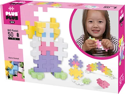 Produktbild von Plus-Plus BIG Pastel 50 - Konstruktionsbausteine