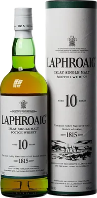 Produktbild von Laphroaig 10 Years Islay Single Malt Scotch Whisky v darčekovom balení | 40 % obj. | 0,7 l