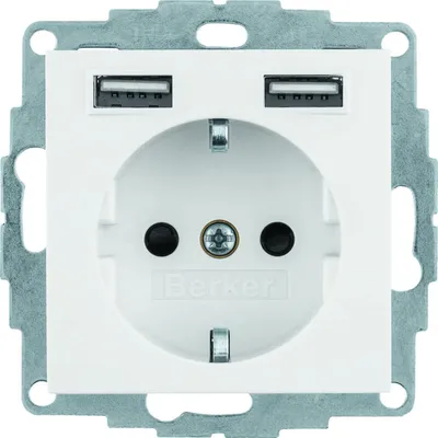Immagine prodotto di Berker SCHUKO/presa USB 48036089