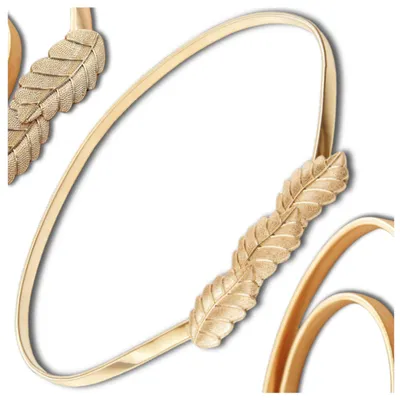 Produktbild von SNAKE Spring Metal Belt, Elastische Blätter, 75-120 cm, Schnallenbreite 2,3 cm