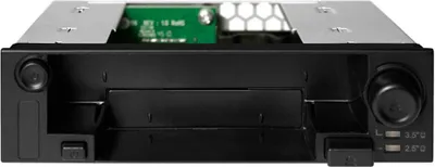 Zdjęcie produktu dla Icy Dock DuoSwap, Czarny, 6 Gbit/s, 42 mm, 178,2 mm, 147,8 mm, 621 g