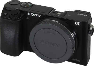 Produktbild von Sony Alpha 6000 Body Systemkamera schwarz