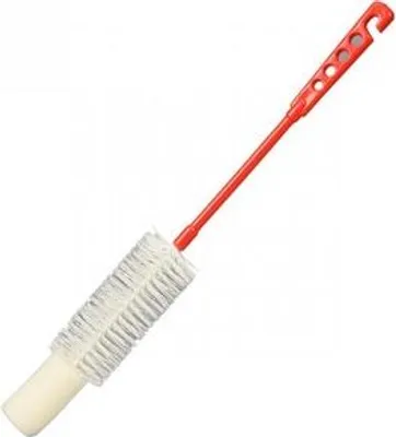 Produktbild von Marke Flaschenreiniger + Küchenzubehör + Reinigungsbürste mit Nylonborsten und Schaumstoffspitze + 48 cm Länge