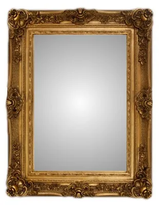 Produktbild von Casa Padrino Barock Wandspiegel Prunkvoll Gold Höhe 130 cm, Breite 96 cm - Massiv & Edel