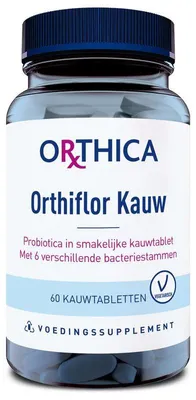 Productafbeelding van Orthica Orthiflor Kauw (60 kauwtabletten)