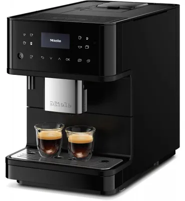 Produktbild von Miele CM 6560, Espressomaschine, 1,8 l, Kaffeebohnen, Eingebautes Mahlwerk, Schwarz