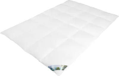 Produktbild von Kassettendecke - Makobezug - 155 x 220 cm - Daunen - Federn - Zirbe