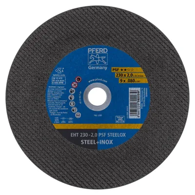Obrázok produktu pre PFERD 69901410, Rezací disk, Nerezová oceľ, Oceľ, 23 cm, Každá značka, Plochý stred, 2,22 cm
