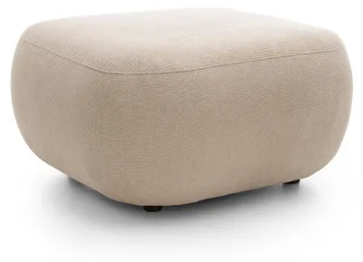Immagine prodotto di Pouf Olemo, colore crema tortora