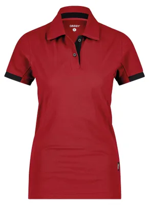 Immagine prodotto di Polo da donna Traxion Next Women PESRE44 215 g rosso/nero, taglia XS DASSY 710085