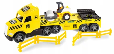 Produktbild von Wader Magic Truck Technic Abschleppwagen mit Walze ,36450