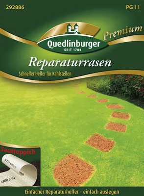 Artikelbild 2 von 'Reparaturrasen (Saatteppich 20 x 300 cm)' aus der Kategorie Reparaturrasen