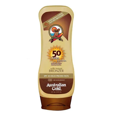 Obrázok produktu pre Austrálske zlato SPF 50 krém s bronzerom - 237 ml - Ochrana pred slnkom