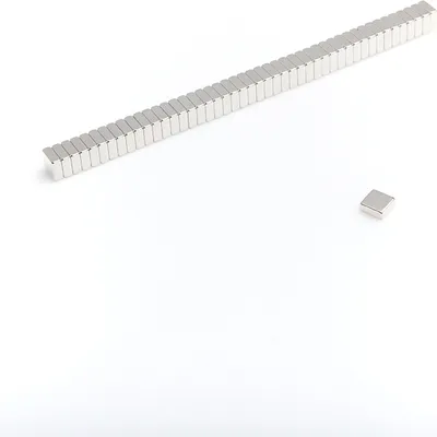 Immagine prodotto di Magneti al neodimio 5 x 5 x 2 mm N38 in blocco - 50 pezzi, estremamente forti, lavagne magnetiche, frigoriferi, lavagne bianche, fai da te