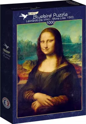 Zdjęcie produktu dla Bluebird Puzzle Leonardo Da Vinci Mona Lisa 1000 Teile Puzzle
