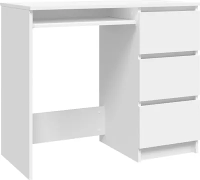 Produktbild von "im SALE"Schreibtisch Weiß 90x45x76 cm Holzwerkstoff - Schreibtische NeuMöbel66249