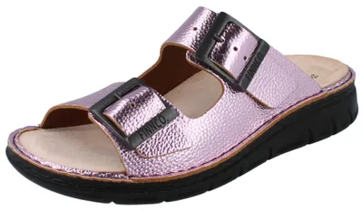 Produktbild von FINN COMFORT FINNCO Cayman Soft Damen Pantolette rose Glattleder - Größe: 38