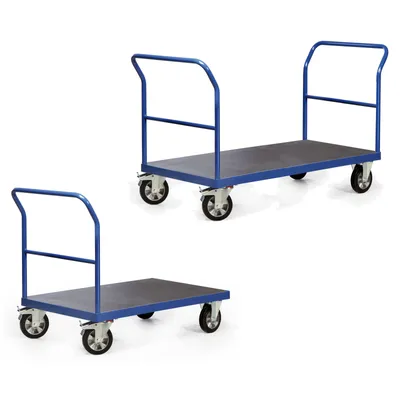 Produktbild von Protaurus Plattformwagen R1200 mit 2 Schiebebügeln 1600x800mm