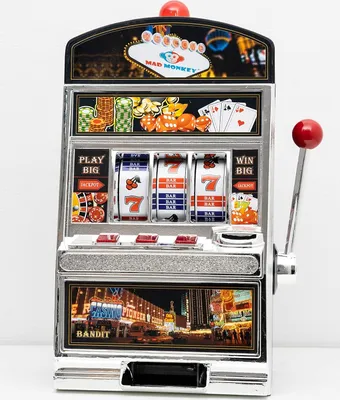 Produktbild von Mad Monkey Slot Machine XL m. Spardose inkl. Licht/Sound