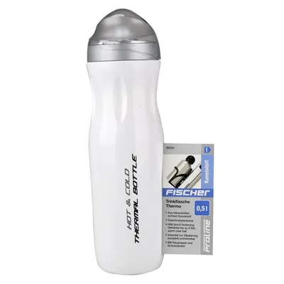 Produktbild von Fischer Thermo Trinkflasche weiß 500ml