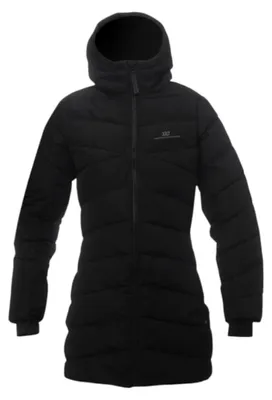 Produktbild von 2117 OF SWEDEN Anneberg Damen Winter Mantel mit Kapuze schwarz XXL