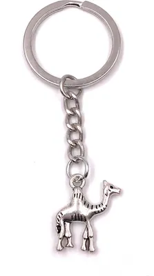 Produktbild von Onwomania Schlüsselanhänger Kamel mit Höcker Metall Anhänger Charm