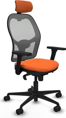 Obrázok produktu pre Kancelárske kreslo s opierkou hlavy Jorquera Piqueras y Crespo 3D036N2 Orange