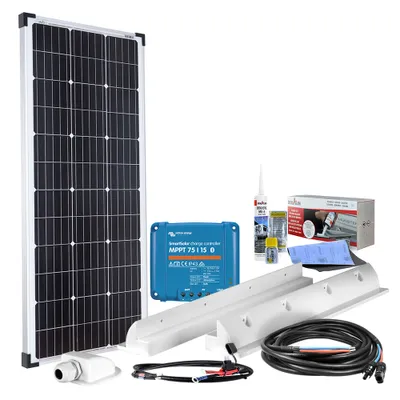 Produktbild von Offgridtec  mPremium+ L 100W 12V MPPT Caravan Solaranlage