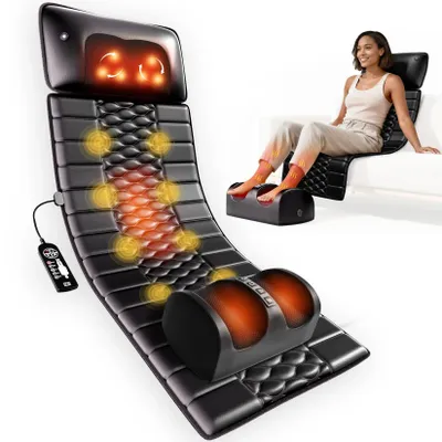 Produktbild von Massage Matte, Vibrationsfunktion, Heizfunktion, Mit Fußmassagegerät, EU-Stecker