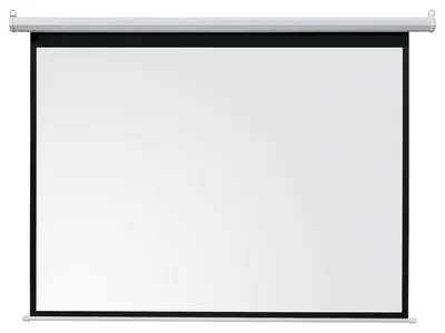 Produktbild von celexon basic Motor-Leinwand 120" | 240x180 cm 4:3 | elektrische Full-HD 4K Beamer-Leinwand für Heimkino oder Büro-Präsentationen | geeigent zur Deckenmontage oder Wandmontage | inkl. Fernbedienung