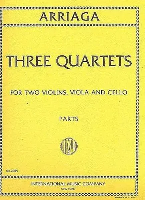 Produktbild von 3 String Quartetsfor string quartet