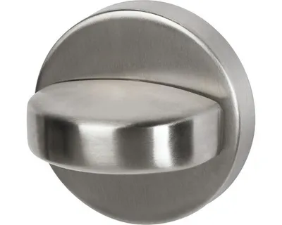Produktbild von WC und Bad Rosette Ø 52 mm mit Sperrriegel Edelstahl satiniert