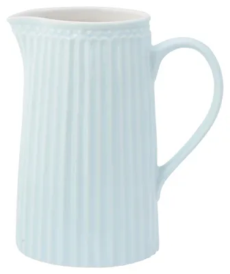 Image de Pichet en porcelaine Alice Bleu pâle