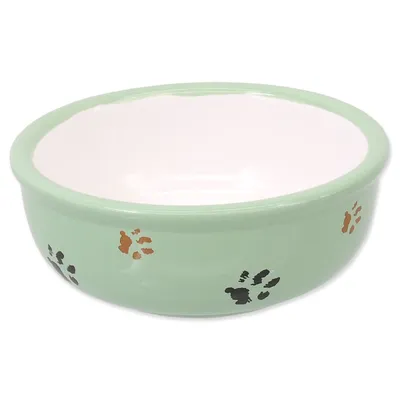 Immagine prodotto di Ciotola a zampa di gatto in Vetroceramica MAGIC CAT verde 13 cm 0,33 l