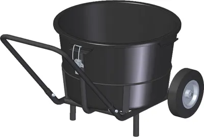 Image de EIBENSTOCK chariot de transport TwinMix 1800 avec bac de mélange