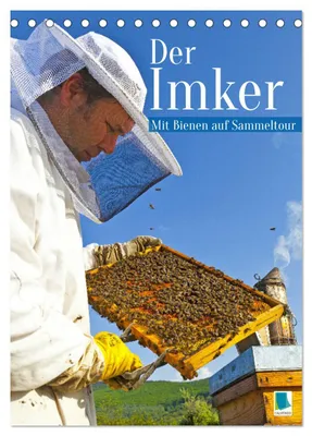 Produktbild von Der Imker: Mit Bienen auf Sammeltour (Tischkalender 2027 DIN A5 hoch), CALVENDO Monatskalender