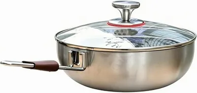 Imagen del producto de Sartén apta para inducción con tapa, 28 cm. Tapa para sartén