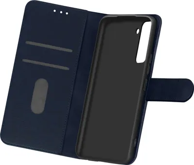 Immagine prodotto di Avizar, flip cover portafoglio, custodia in ecopelle per Samsung Galaxy S21, blu