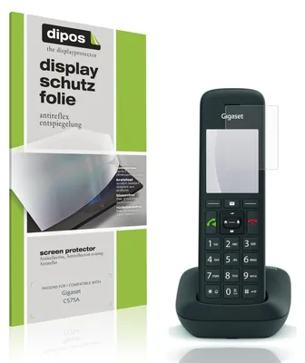 Zdjęcie produktu dla 4 folie ochronne na telefon Gigaset C575A, zapewniające ochronę ekranu i redukujące odblaski