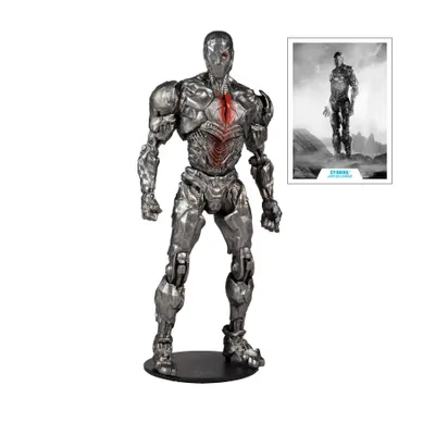 Image de McFarlane Toys DC Justice League Movie Action Figure Cyborg (Helmet) 18 cm MCF15097-1